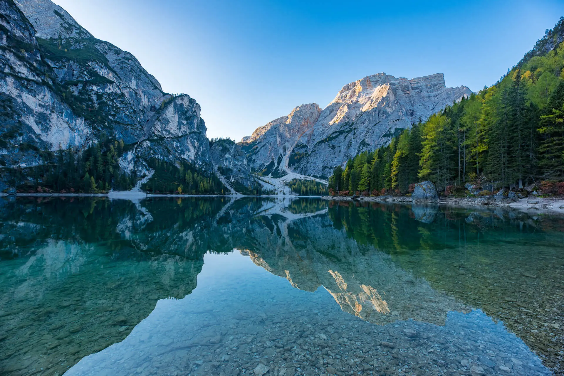 Pragser Wildsee - am Morgen