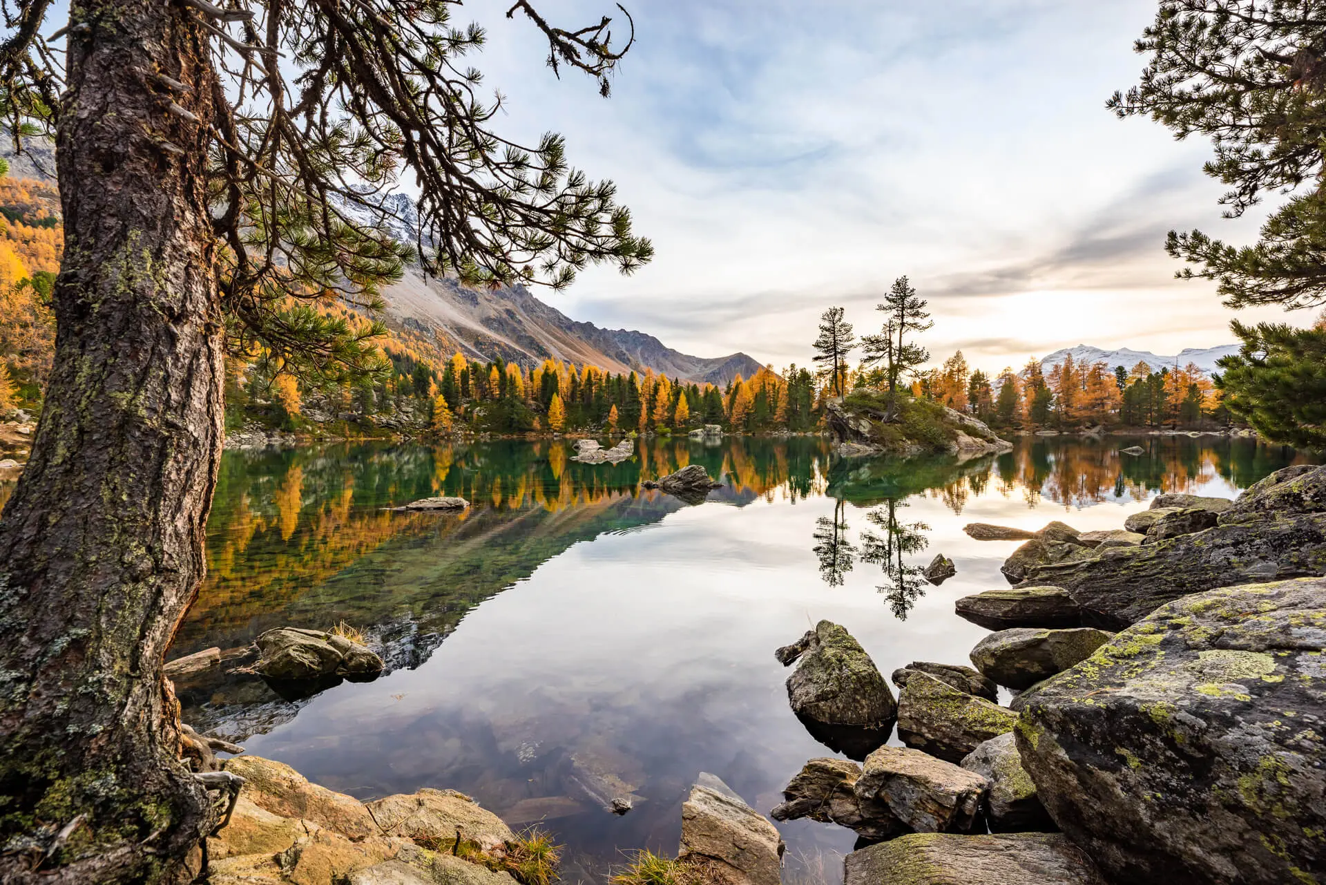 Lagh da Saoseo - im Herbst