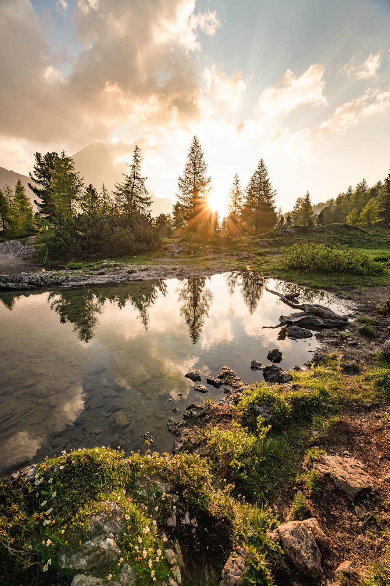 Lago Limides – Sonnenaufgang