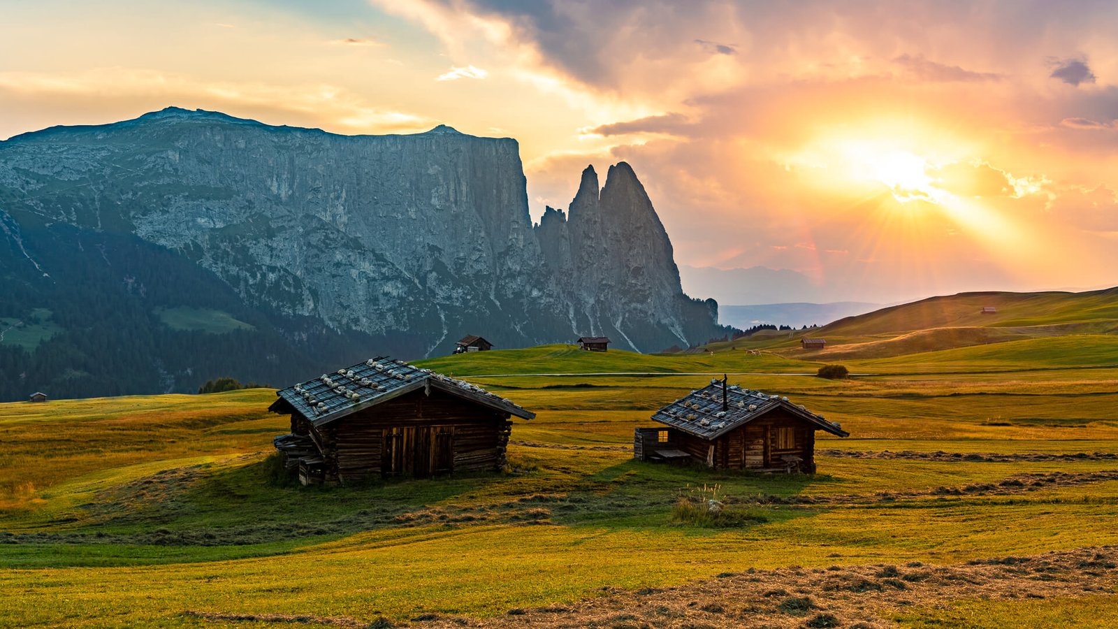 Schlern – Sonnenuntergang